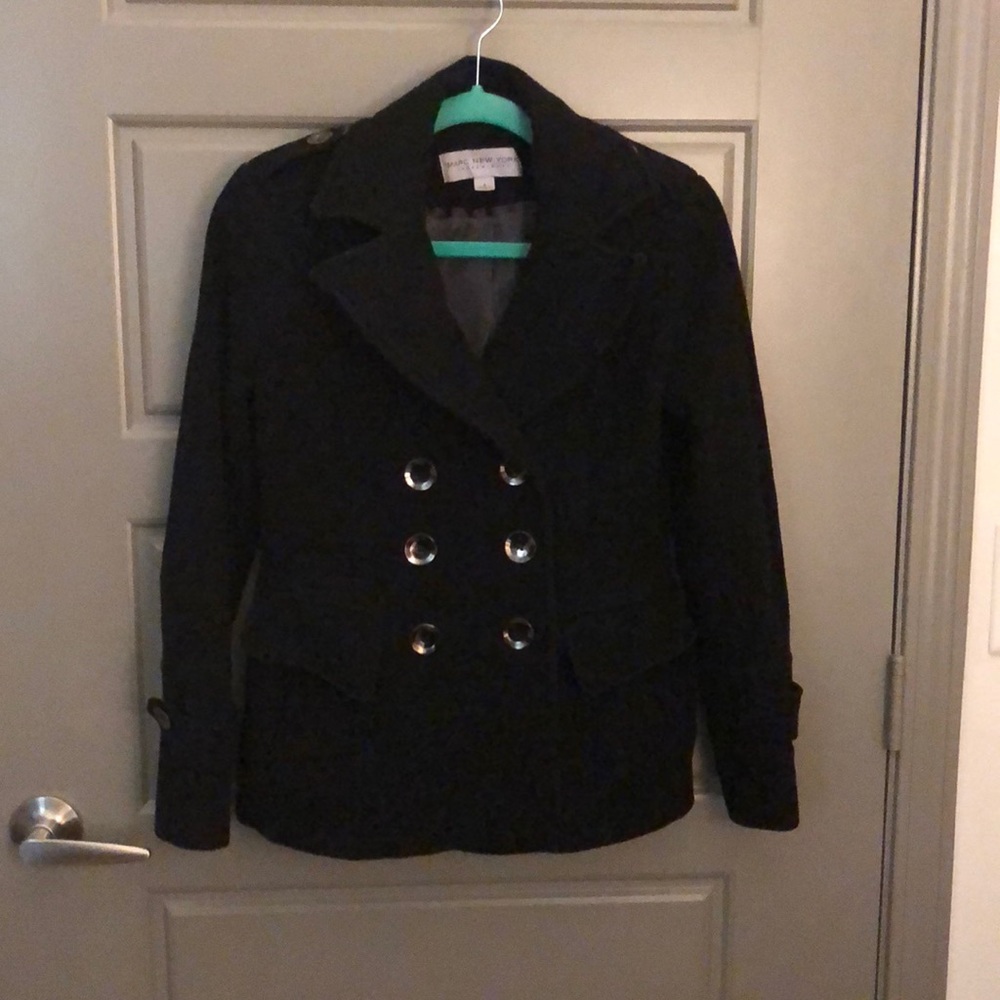 Black Pea Coat
